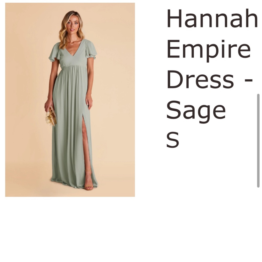 Birdy Grey Hannah Empire Maxi Dress - Sage Green